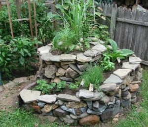 spiral garden plans