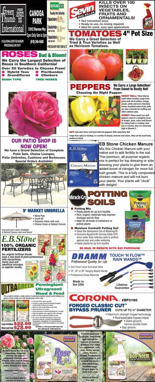 3-30-2023 Ad for Canoga Park - Green Thumb Nursery